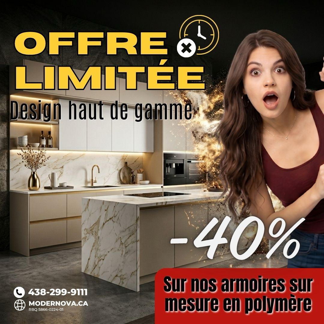 Offre limitée -40% design haut de gamme